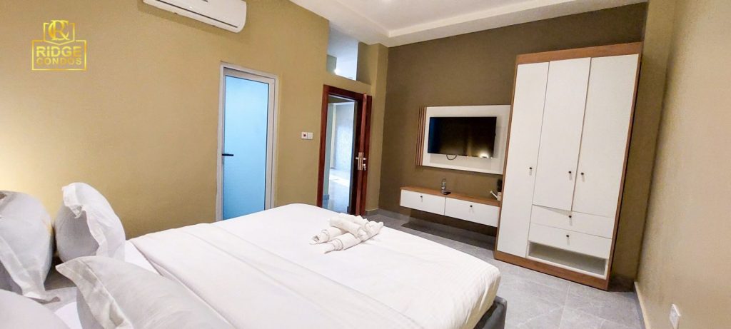 Two Bedroom apartment interior at Ridge Condos