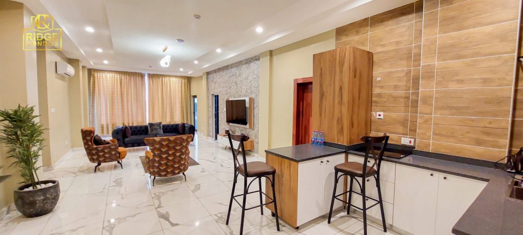 Three Bedroom apartment interior at Ridge Condos