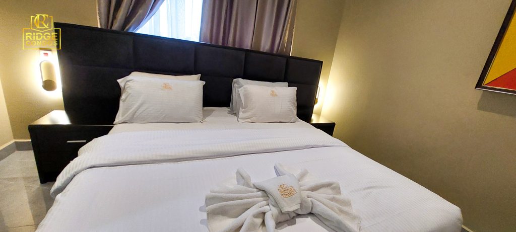Two bedroom boss apartment interior at Ridge Condos, Kumasi